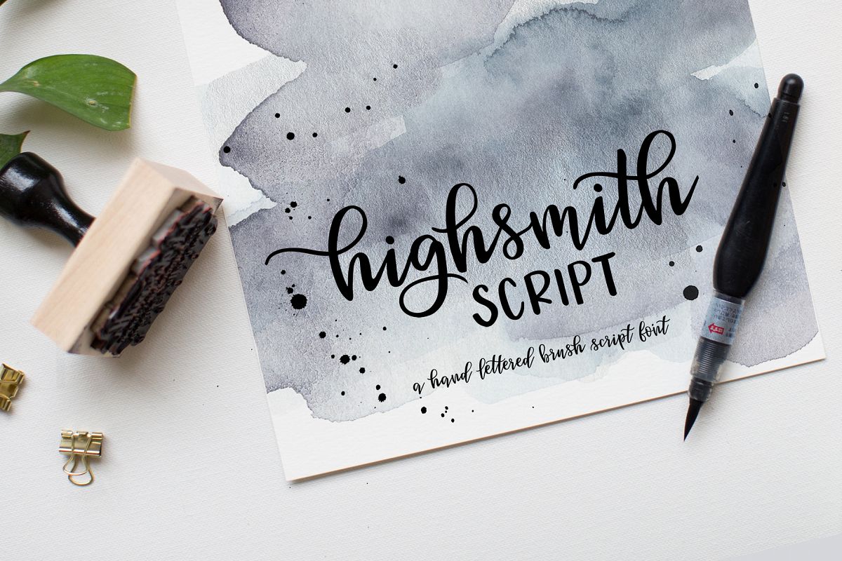 Highsmith Script example image 1