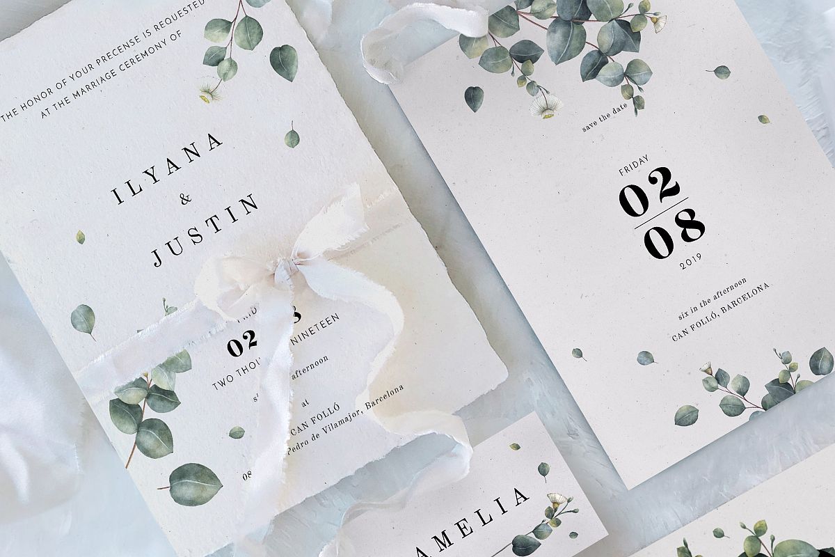 Eucalyptus Foliage Wedding Suite example image 1
