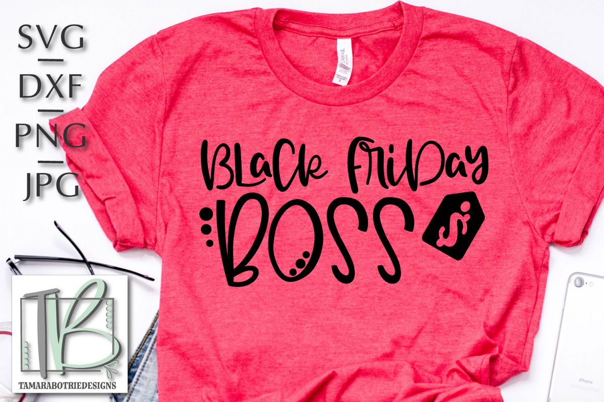 Black Friday SVG File, Black Friday Boss SVG example image 1