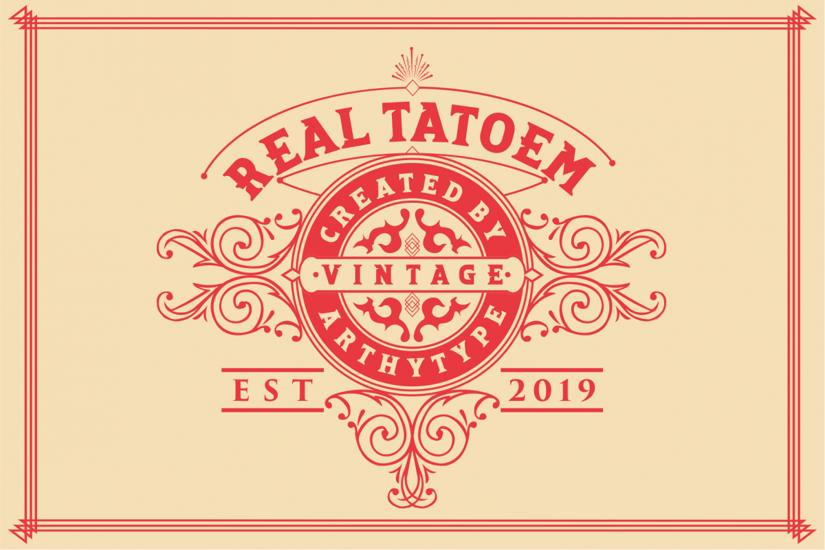 REAL TATOEM FONT example image 1