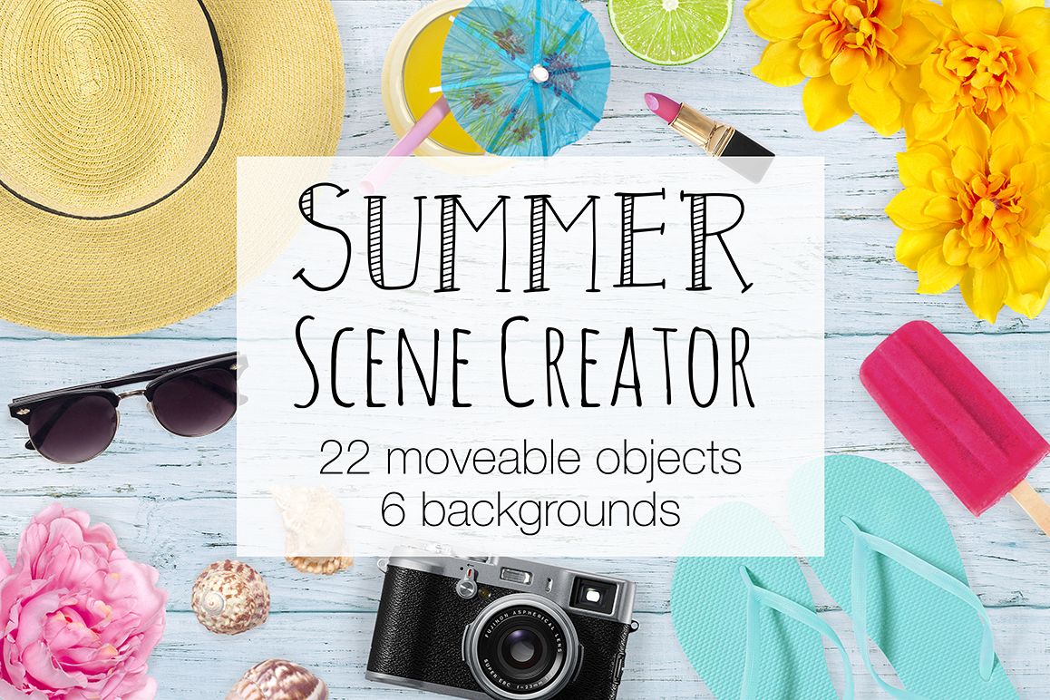 Summer Scene Creator - Top View example image 1