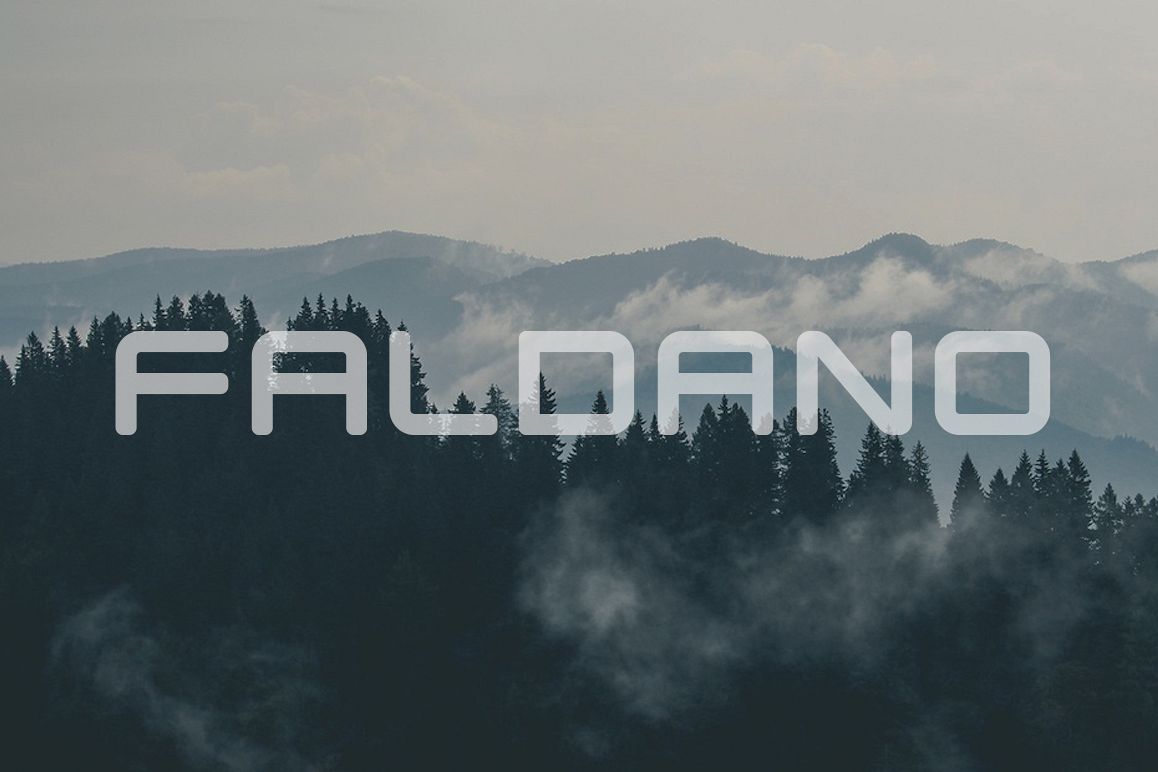 Faldano Font example image 1