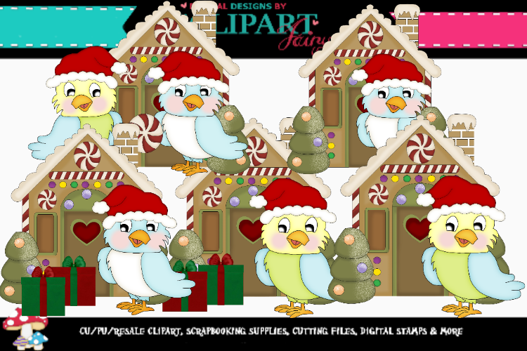 Christmas Parrots 3 example image 1
