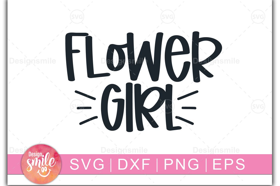 Flower Girl SVG | wedding svg |Engagement svg example image 1
