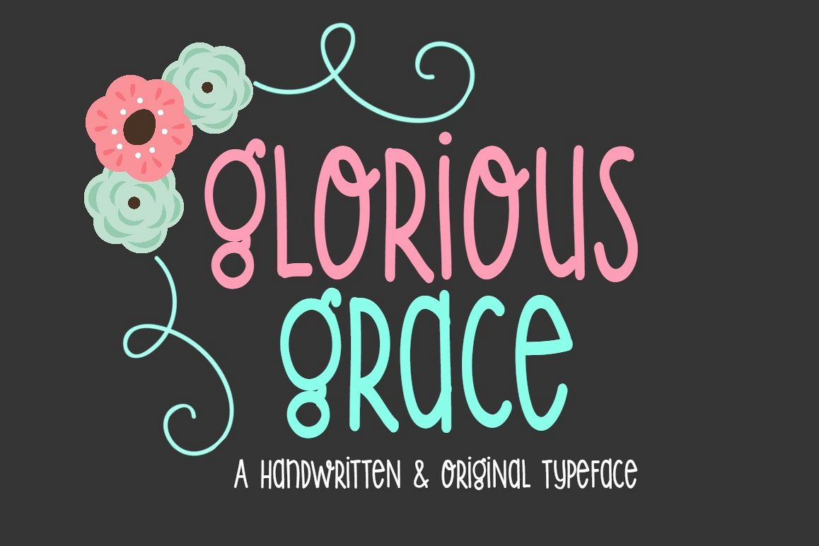 Glorious Grace-Handwritten Font example image 1