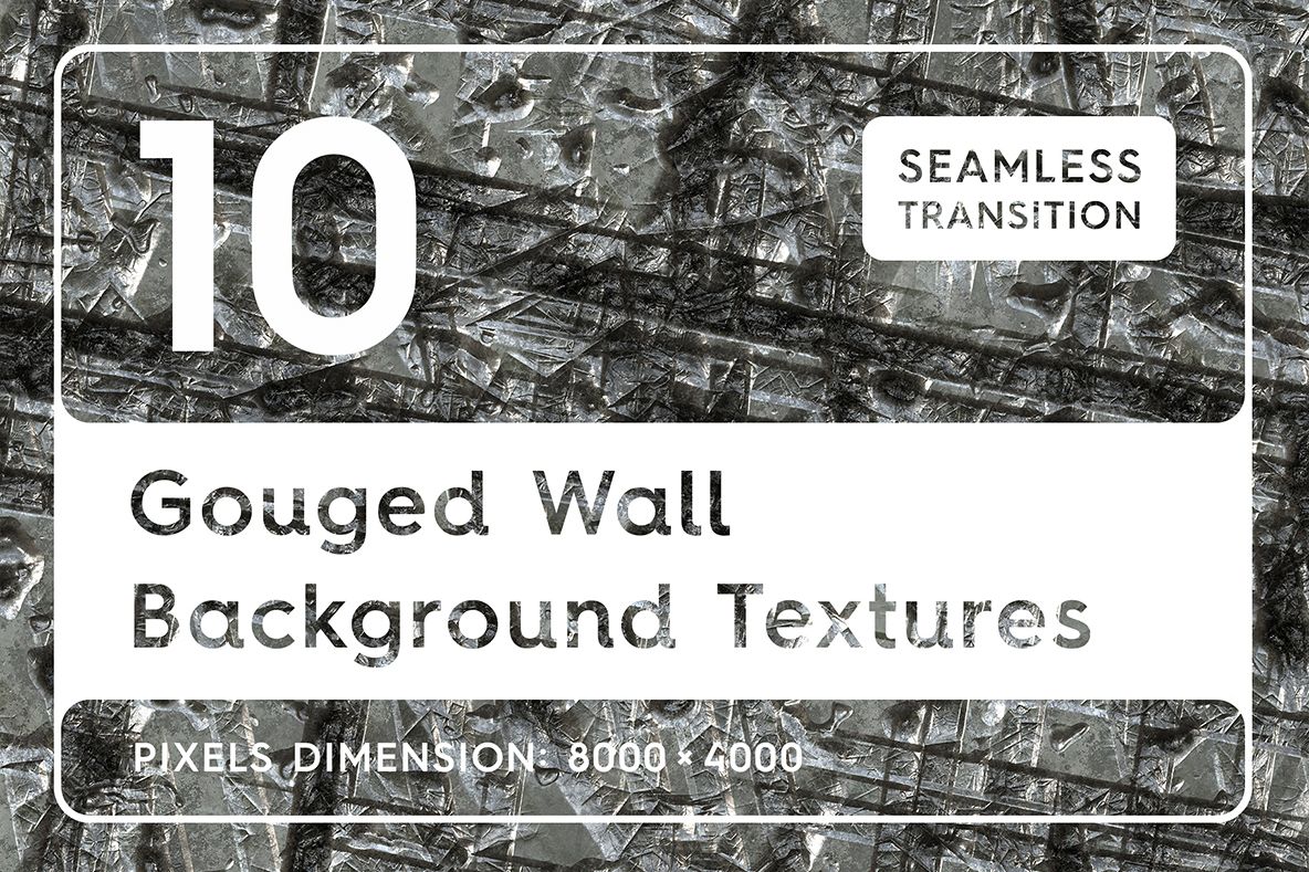 10 Gouged Wall Background Textures example image 1