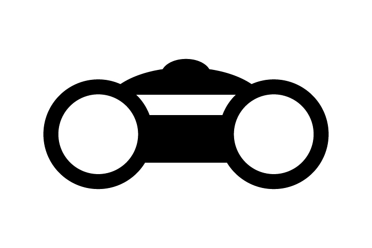Binoculars icon example image 1
