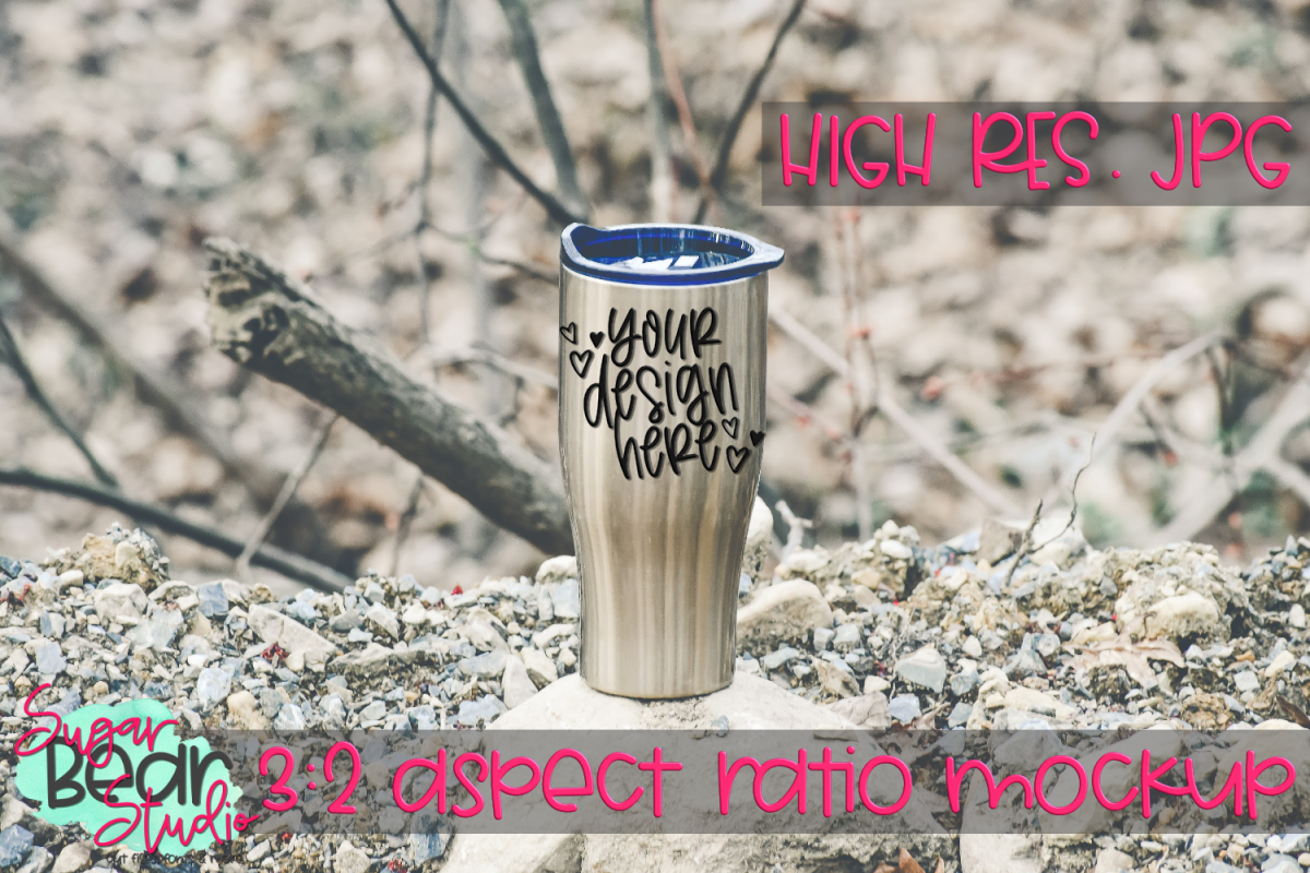 30oz Tumbler Outdoor Mockup example image 1