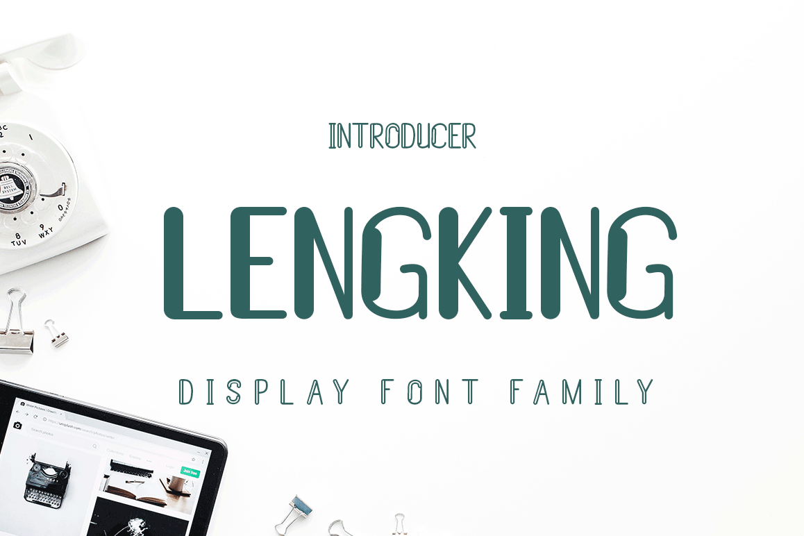 LENGKING FONT FAMILY example image 1