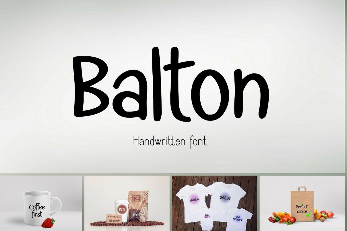 Balton Font example image 1