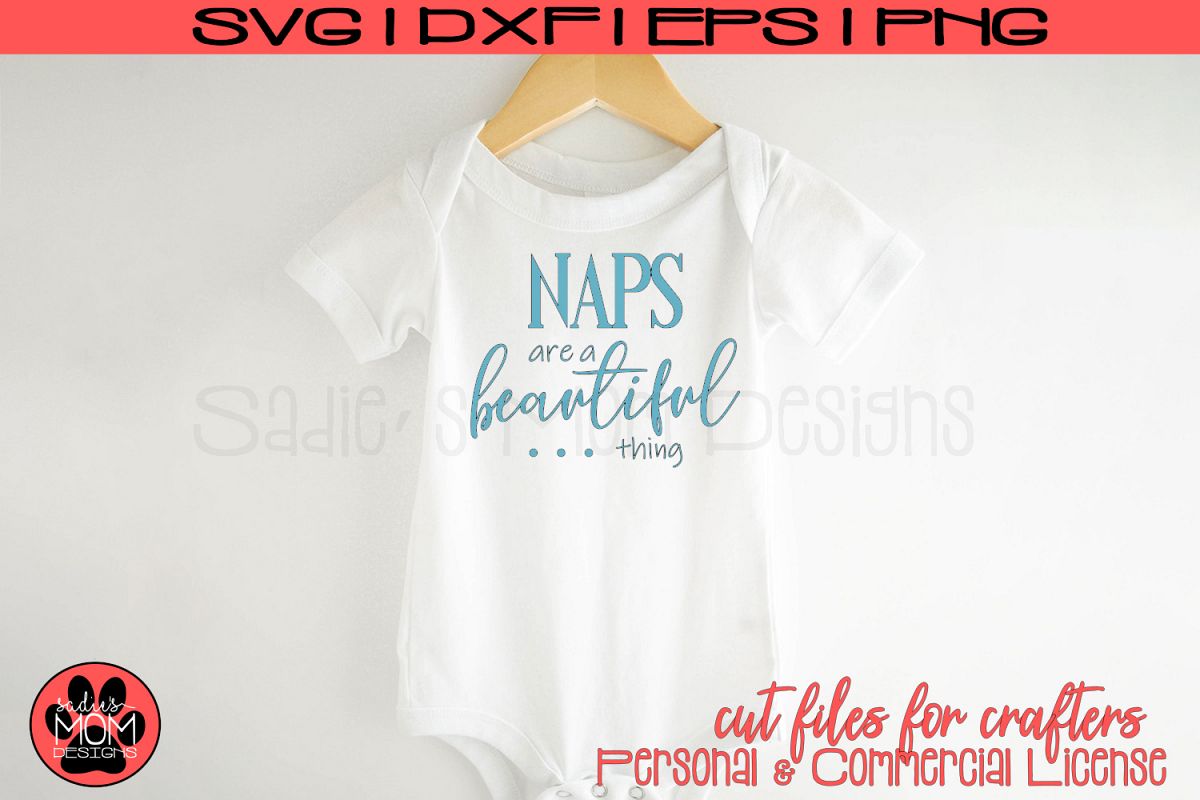 Naps are a Beautiful Thing | Versatile SVG Cut File example image 1