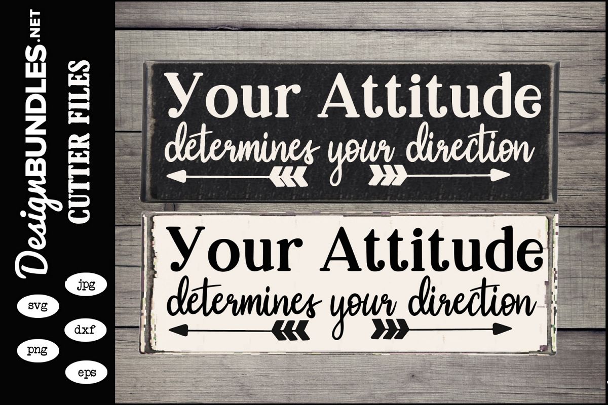 Your Attitude SVG example image 1