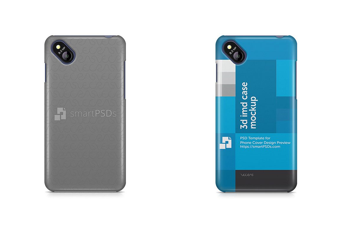 Micromax Bolt D303 3d IMD Mobile Case Design Mockup 2015 example image 1