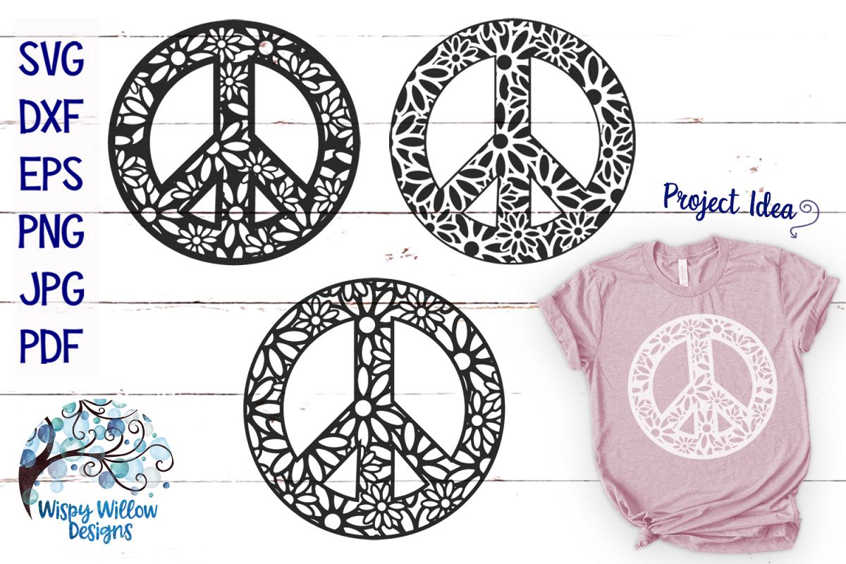 Download Peace Sign Mandala SVG Bundle
