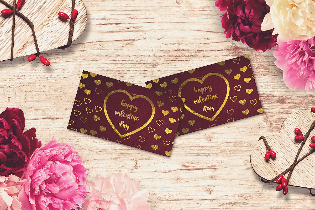Valentine Card Mock-up #20 example image 1