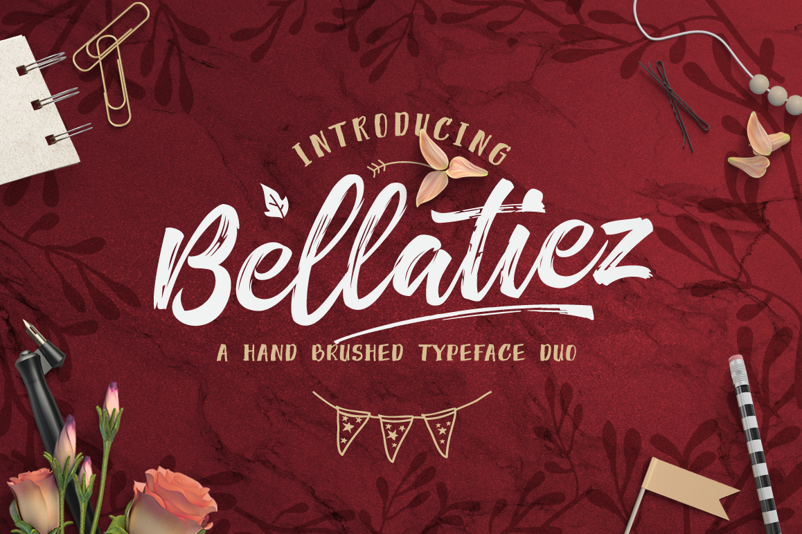 Bellatiez Font Duo example image 1