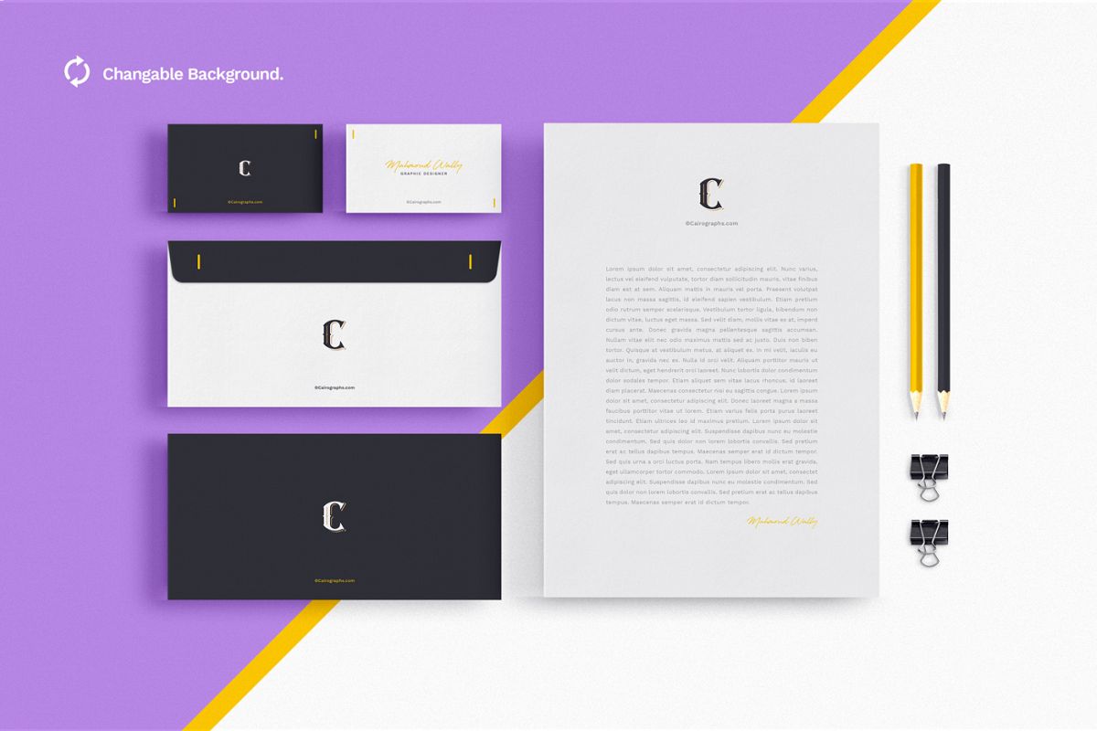Stationery & Branding Mockups example image 1