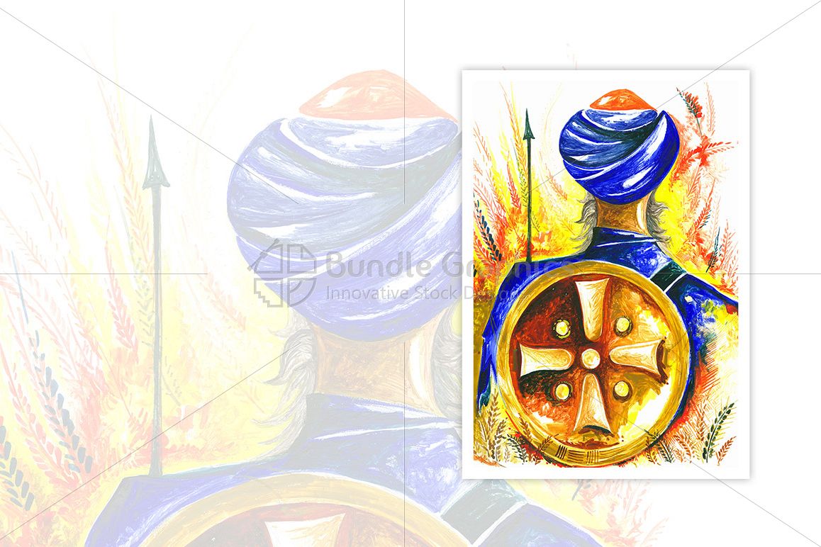 Visakhi - Handmade Painting example image 1