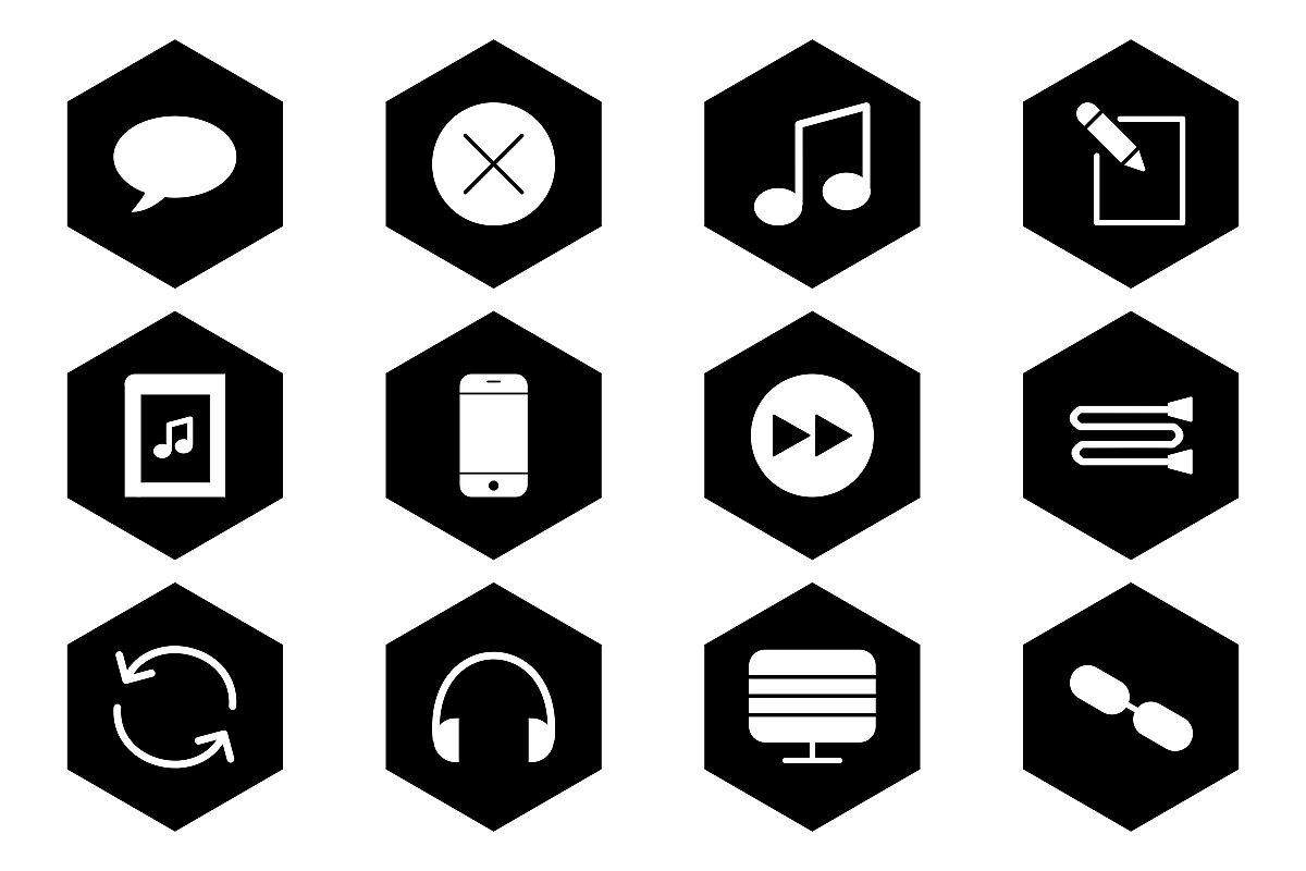 Set Of Multimedia Icons example image 1