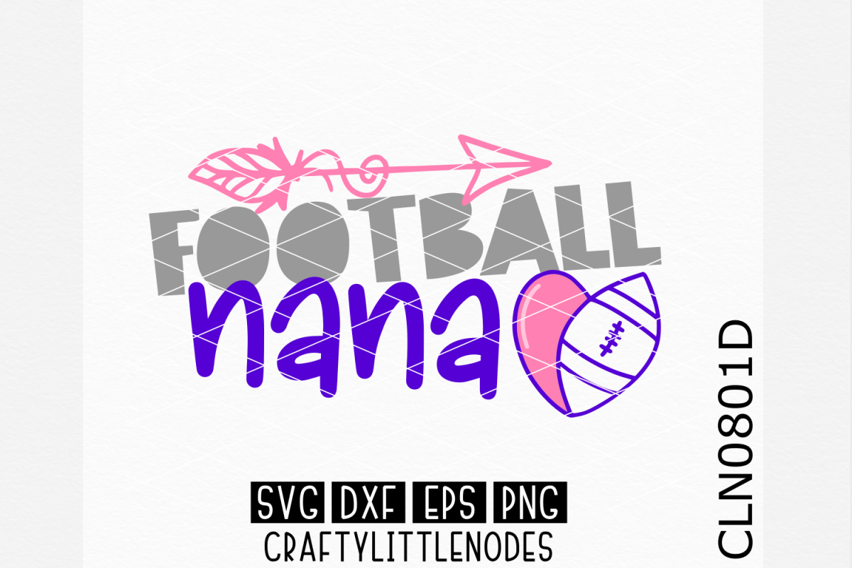 Football Nana SVG (50989) | SVGs | Design Bundles