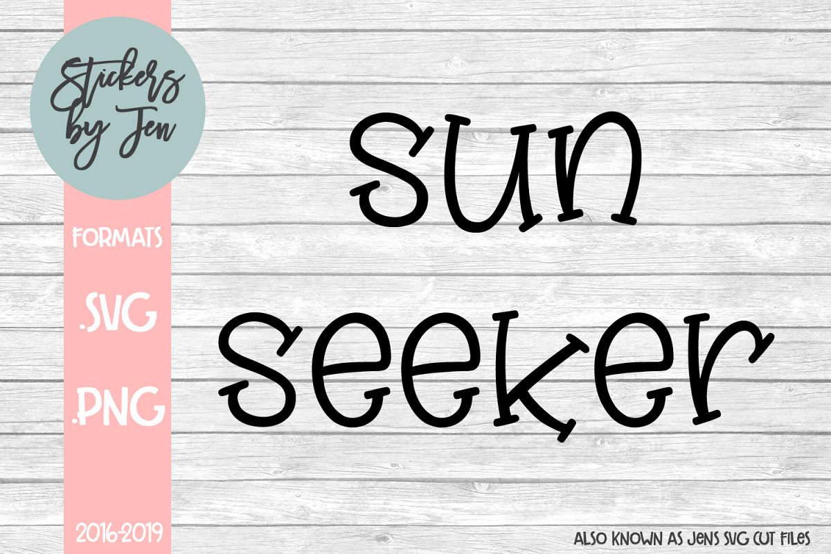 Sun Seeker 1 svg cut file example image 1