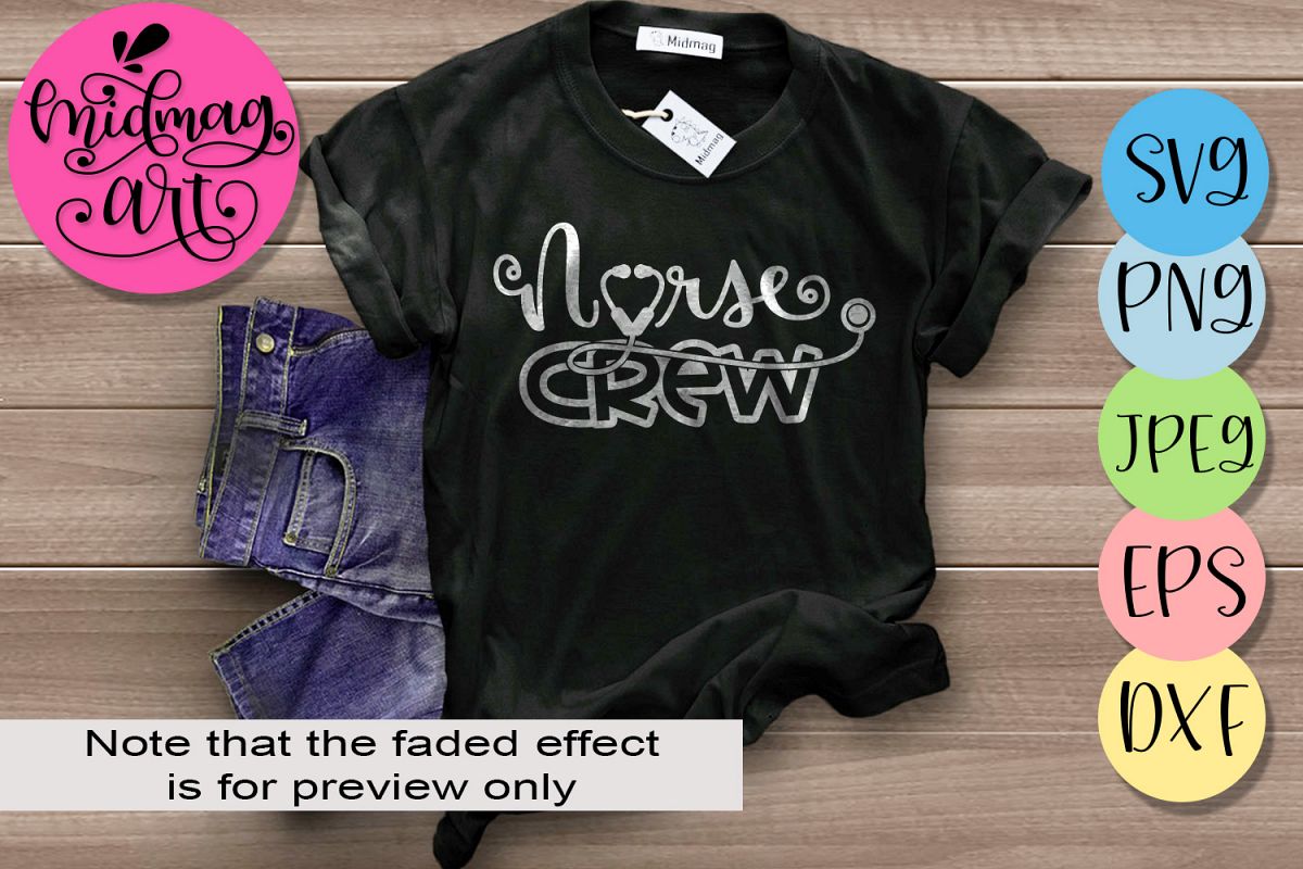Nurse crew svg, Nurse life svg example image 1