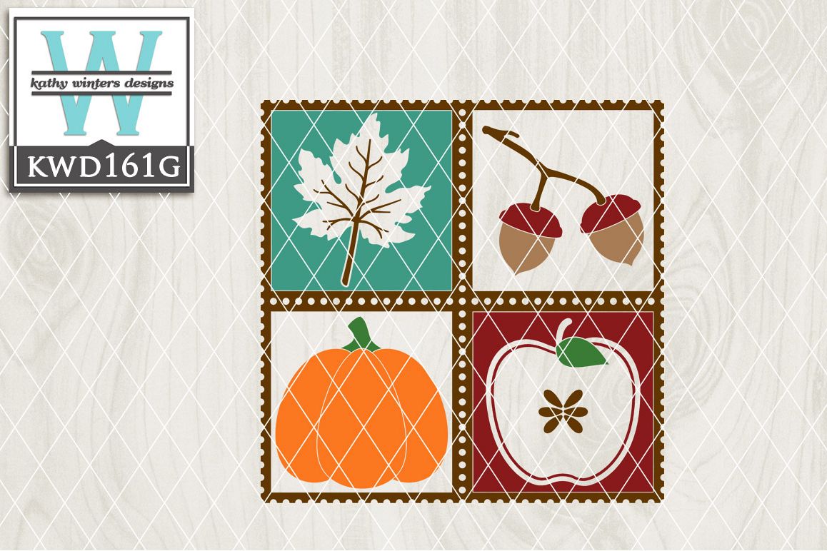 Autumn Cutting File KWD161G example image 1