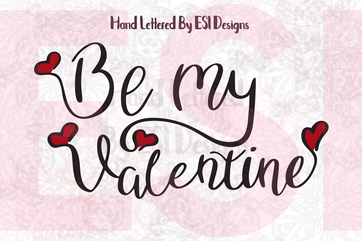 Be My Valentine Quote. example image 1