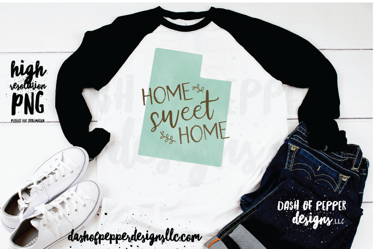 Utah - A Home Sweet Home PNG example image 1