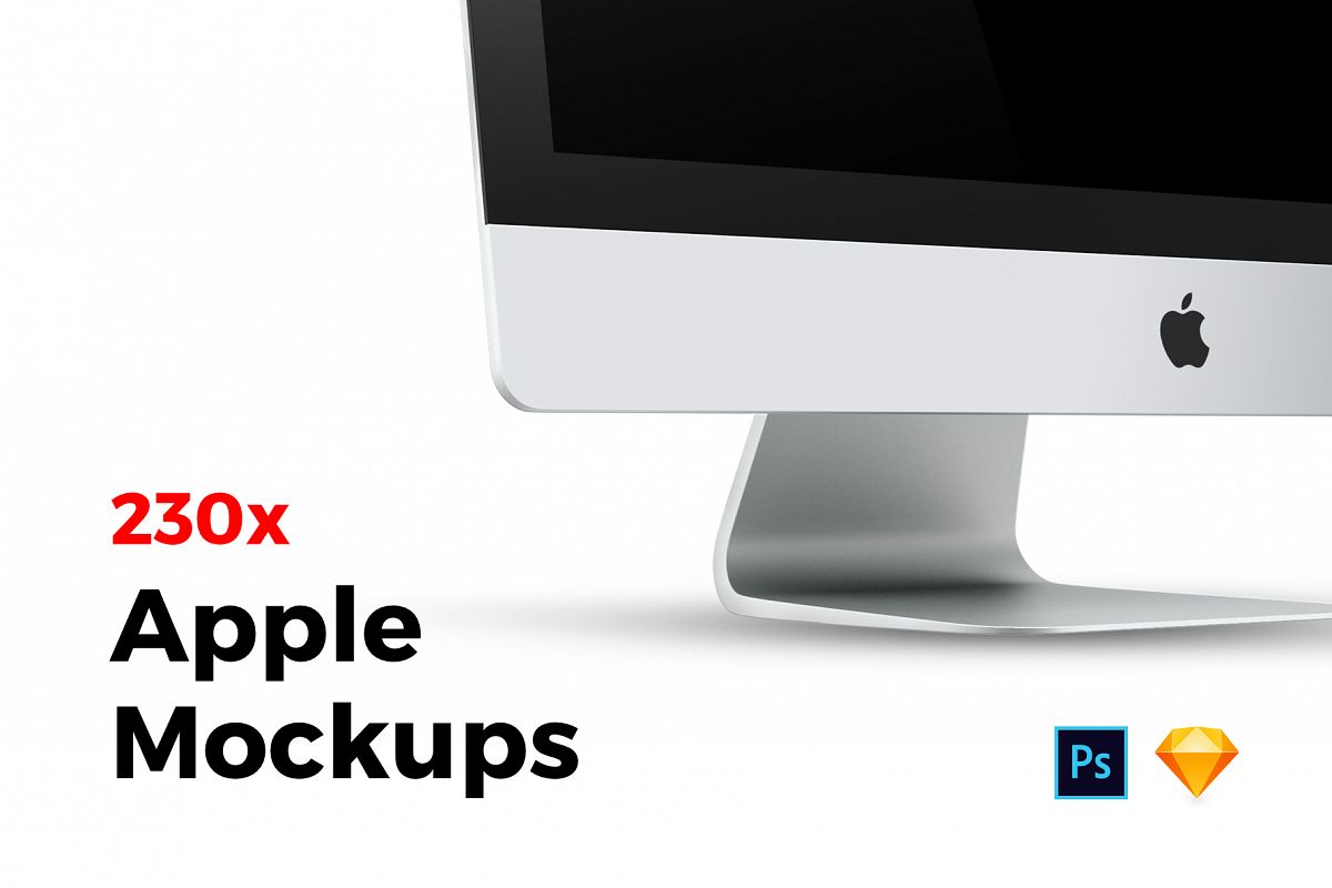 230x Apple Mockups Bundle example image 1