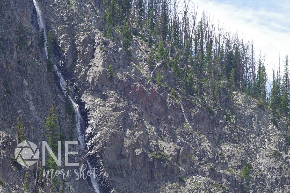 Yellowstone National Park Waterfall - Western USA Photo example image 1