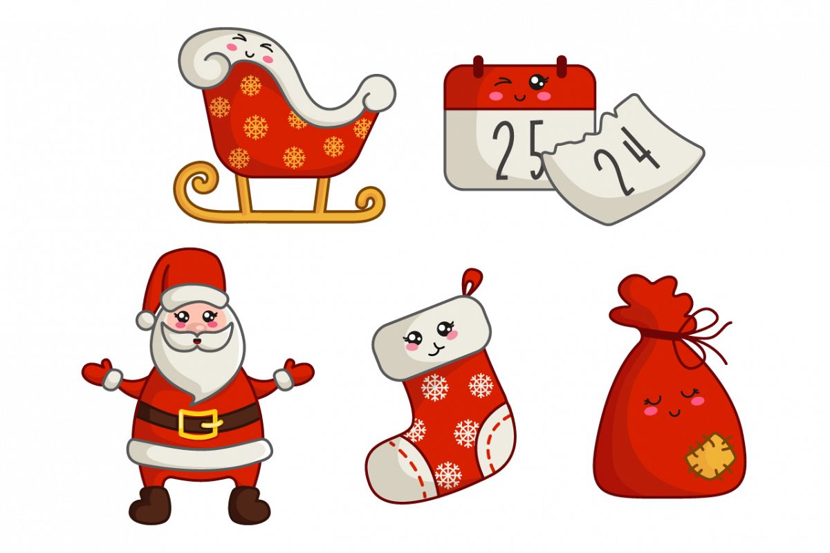 Download Cute vector Christmas - Santa Claus (364638 ...