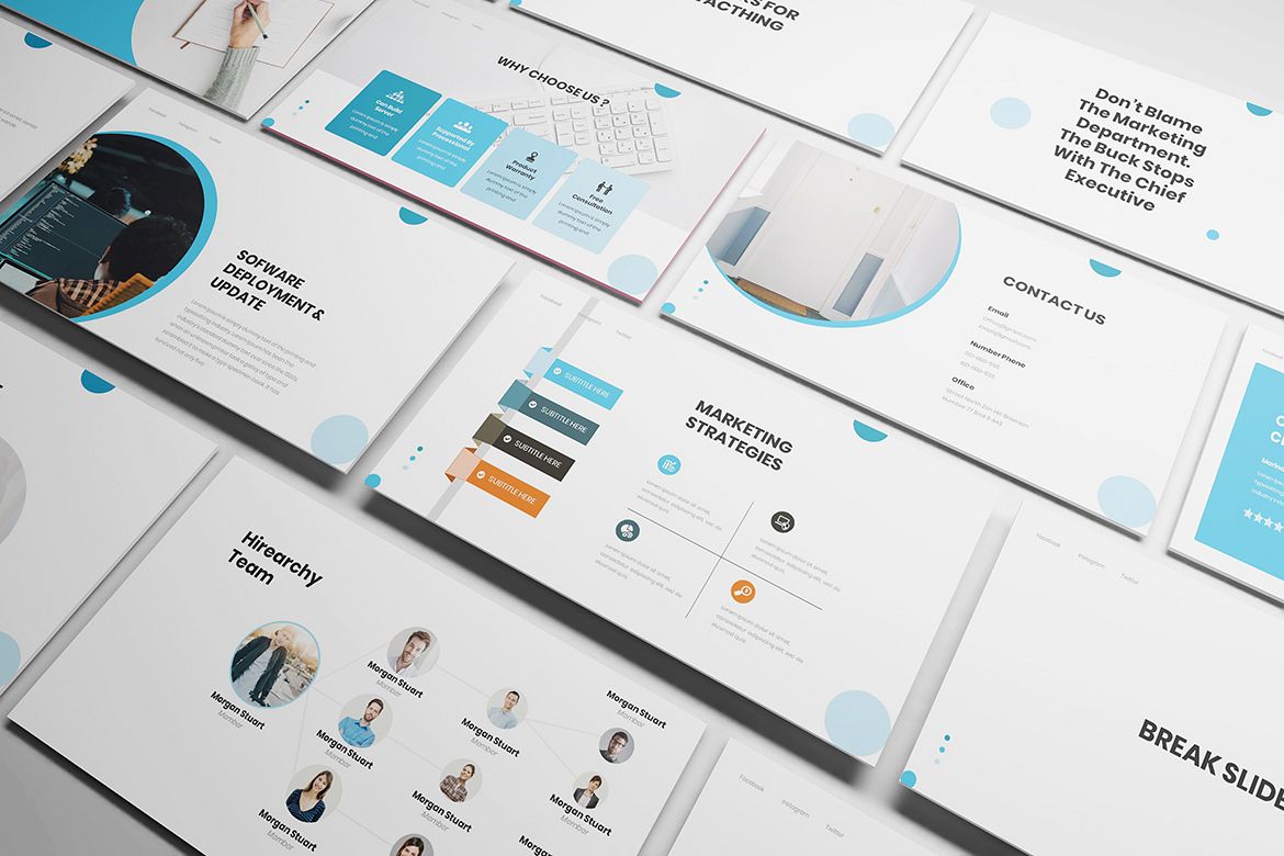 IT Consultant Keynote Template example image 1