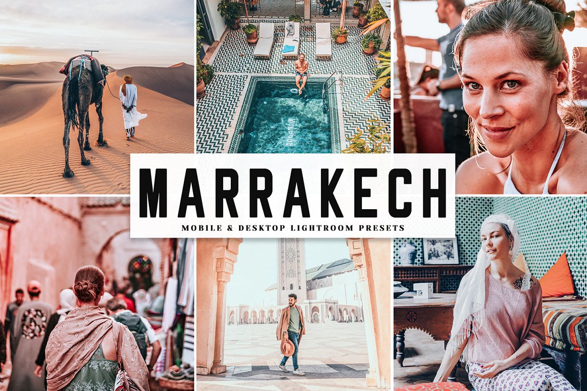 Marrakech Mobile & Desktop Lightroom Presets example image 1