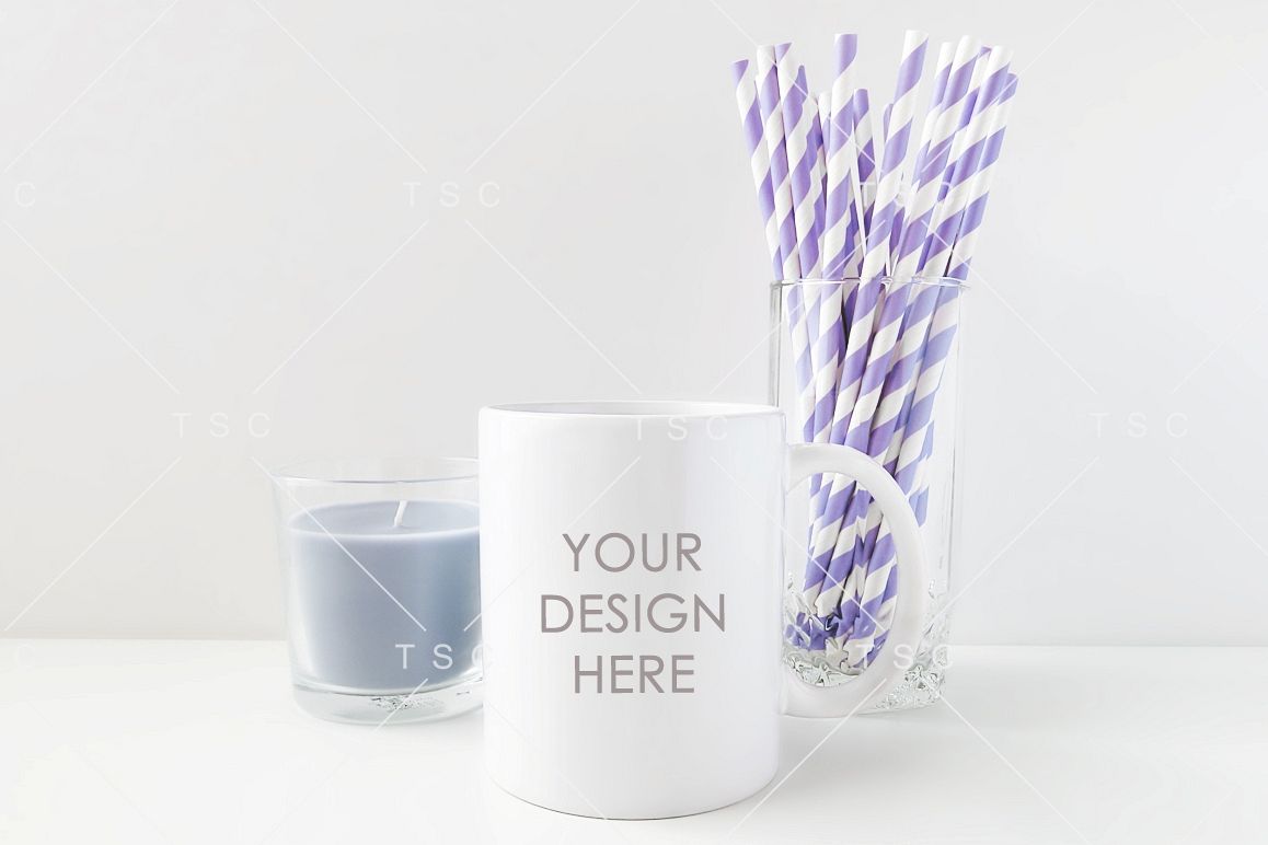 White Mug Mockup example image 1