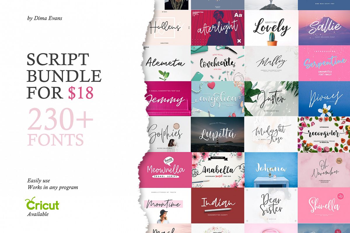 UPDATED 230 INSANE FONT SALE example image 1