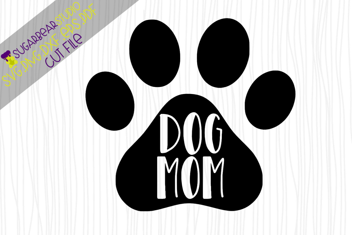 Download Dog Mom Paw Print SVG