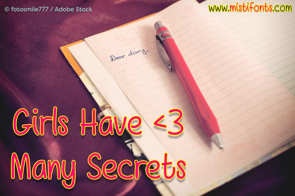 Girls Have Many Secrets example image 1