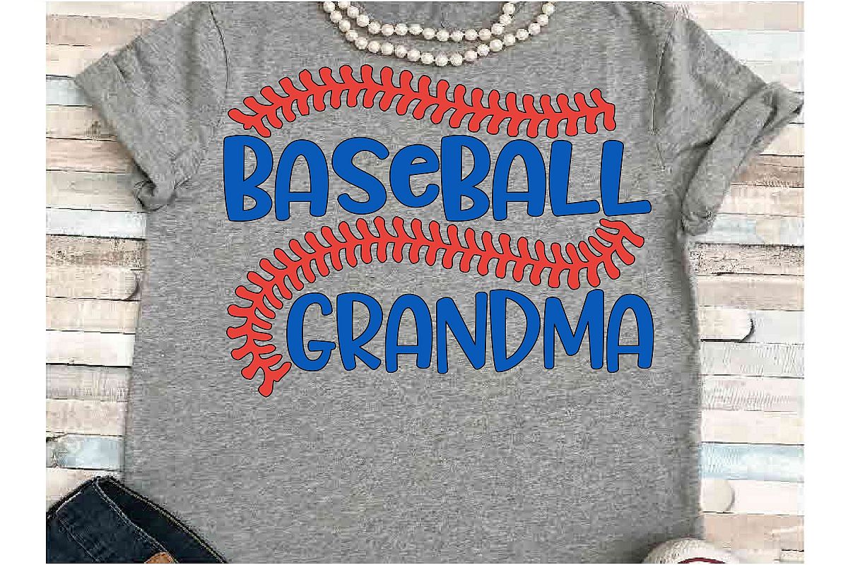 Baseball SVG DXF JPEG Silhouette Cameo Cricut Grandma svg example image 1