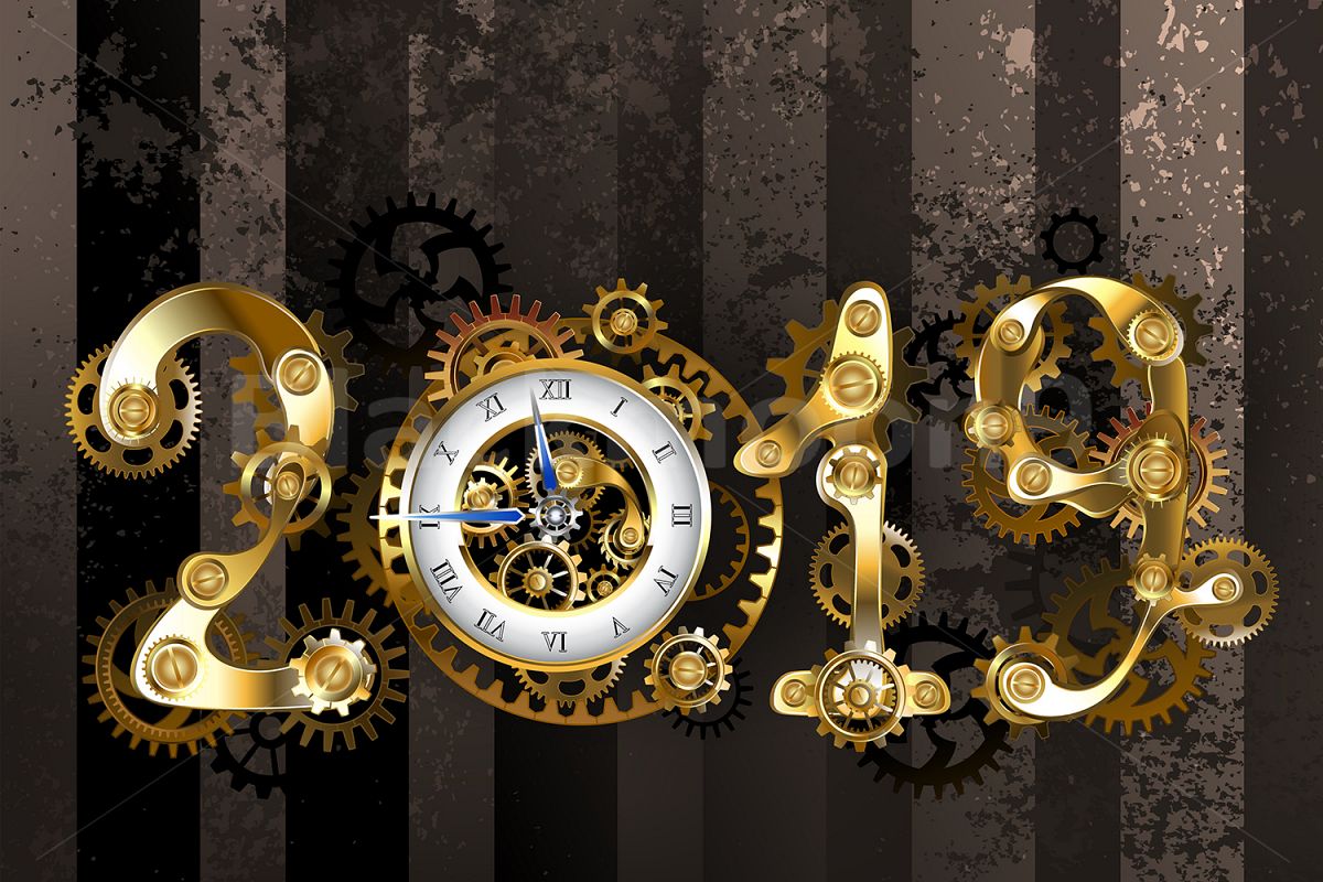 Steampunk 2019 with Gears example image 1