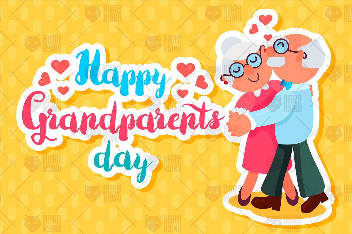 Download Happy Grandparents Day (34343) | Illustrations | Design ...