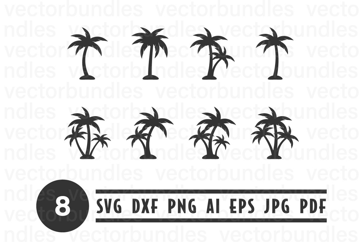 Download Palm Tree Silhouette Clip Art Svg