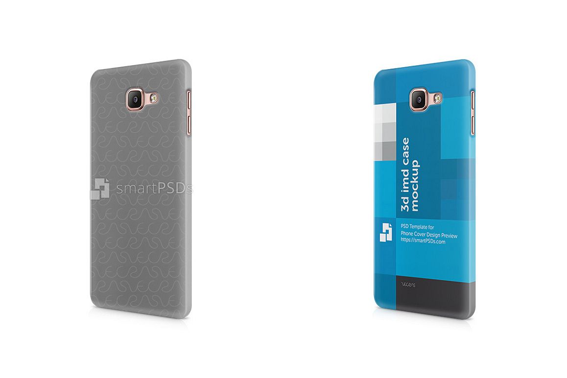 Samsung Galaxy A9 3d IMD Mobile Case Design Mockup 2016 example image 1