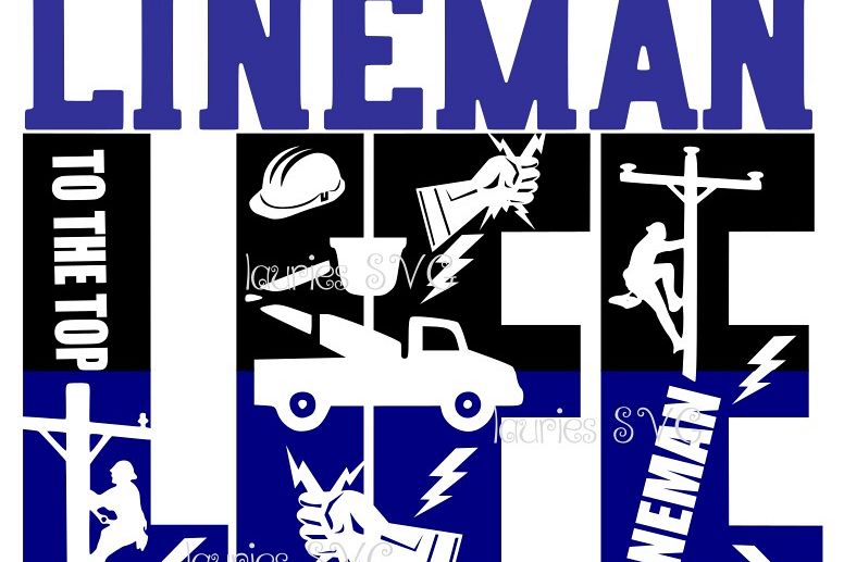 LINEMAN life SVG,EPS,DXF,PNG,JPG