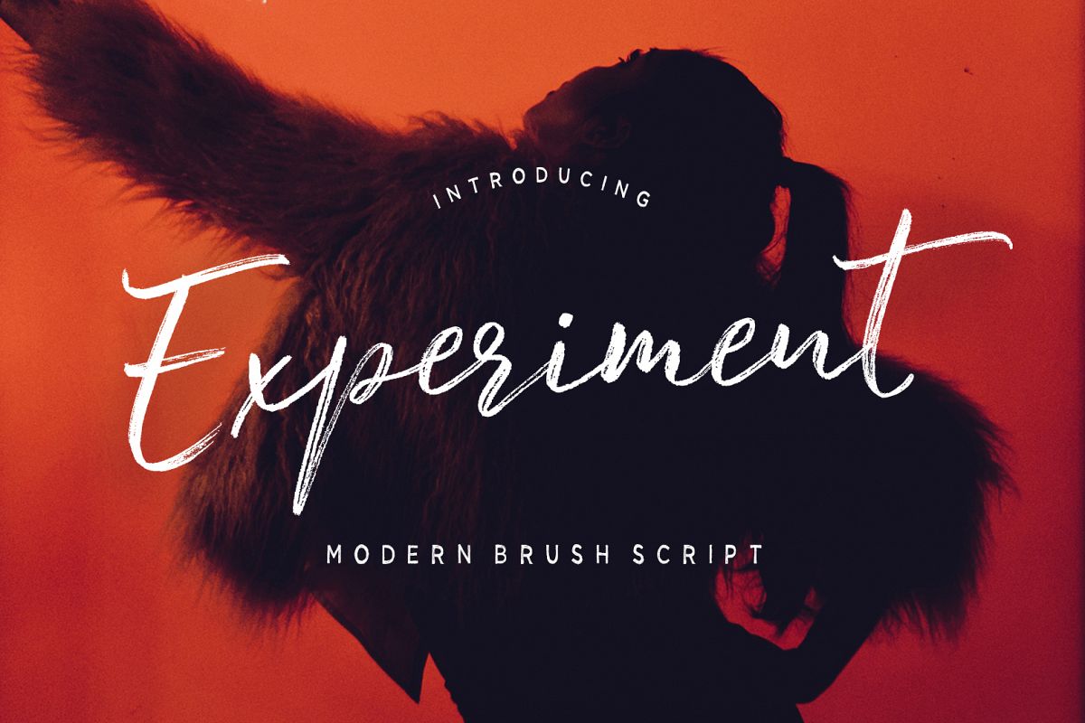 Experiment Brush Script example image 1