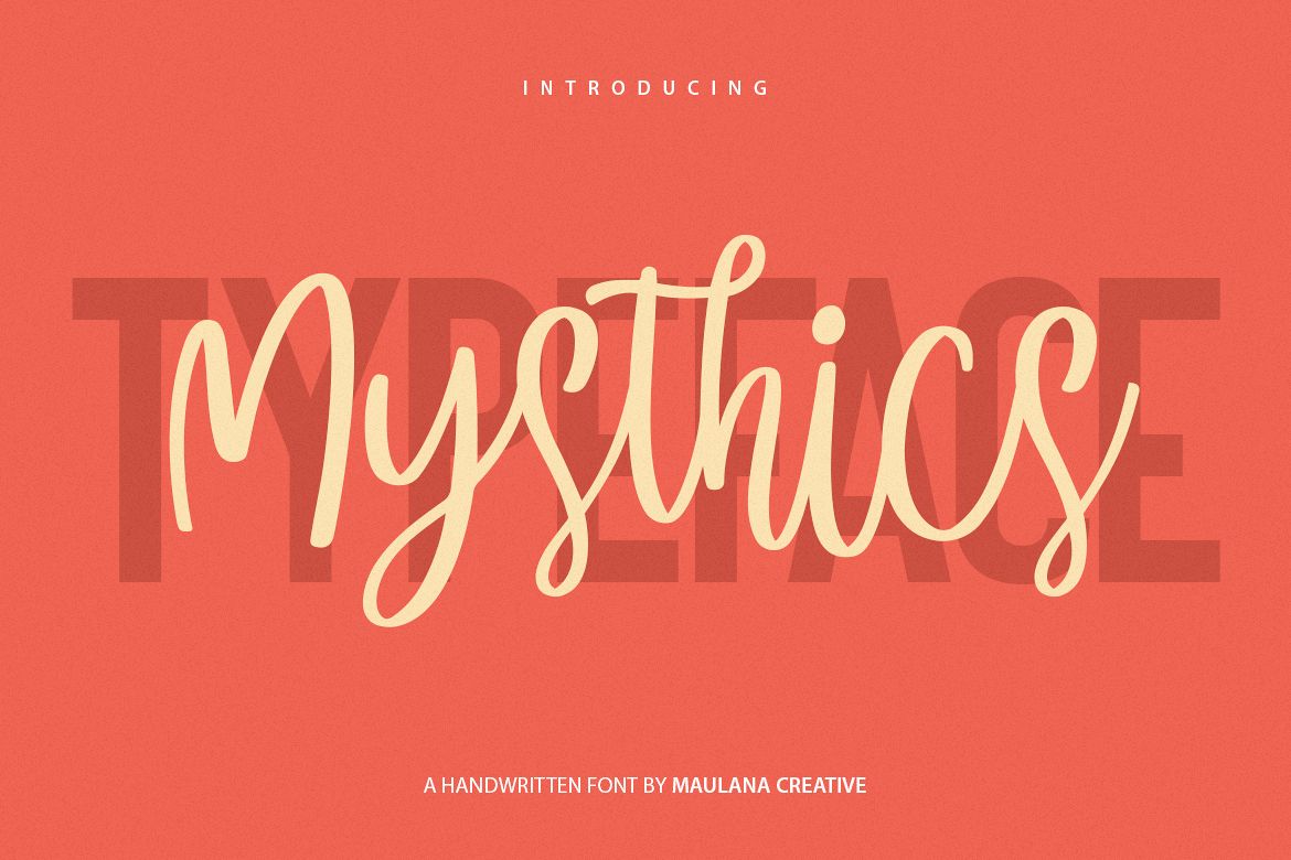 Mysthics - Font Duo Script Sans Typeface example image 1