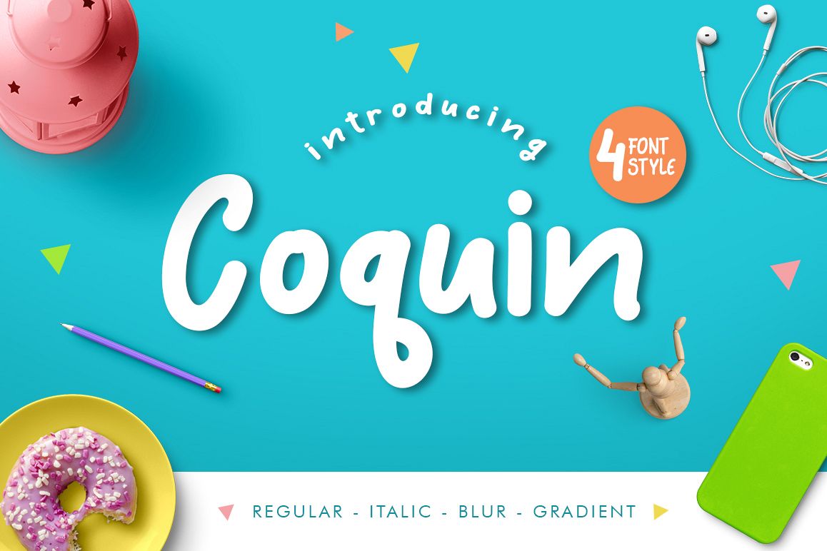 Coquin Typeface example image 1