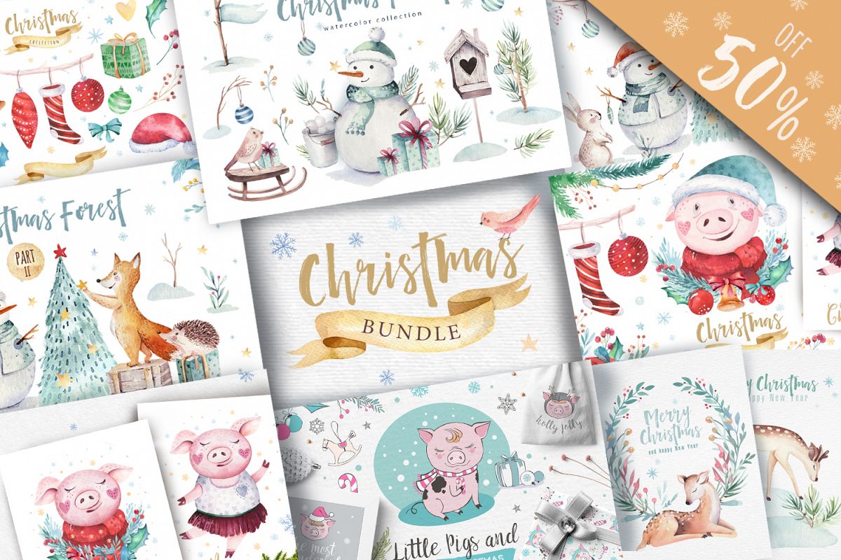 50off Christmas BUNDLE 2019 example image 1