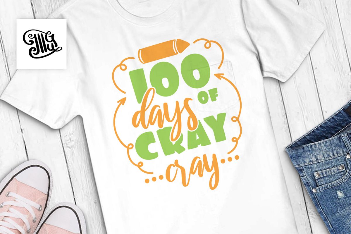 100 Days of school svg example image 1