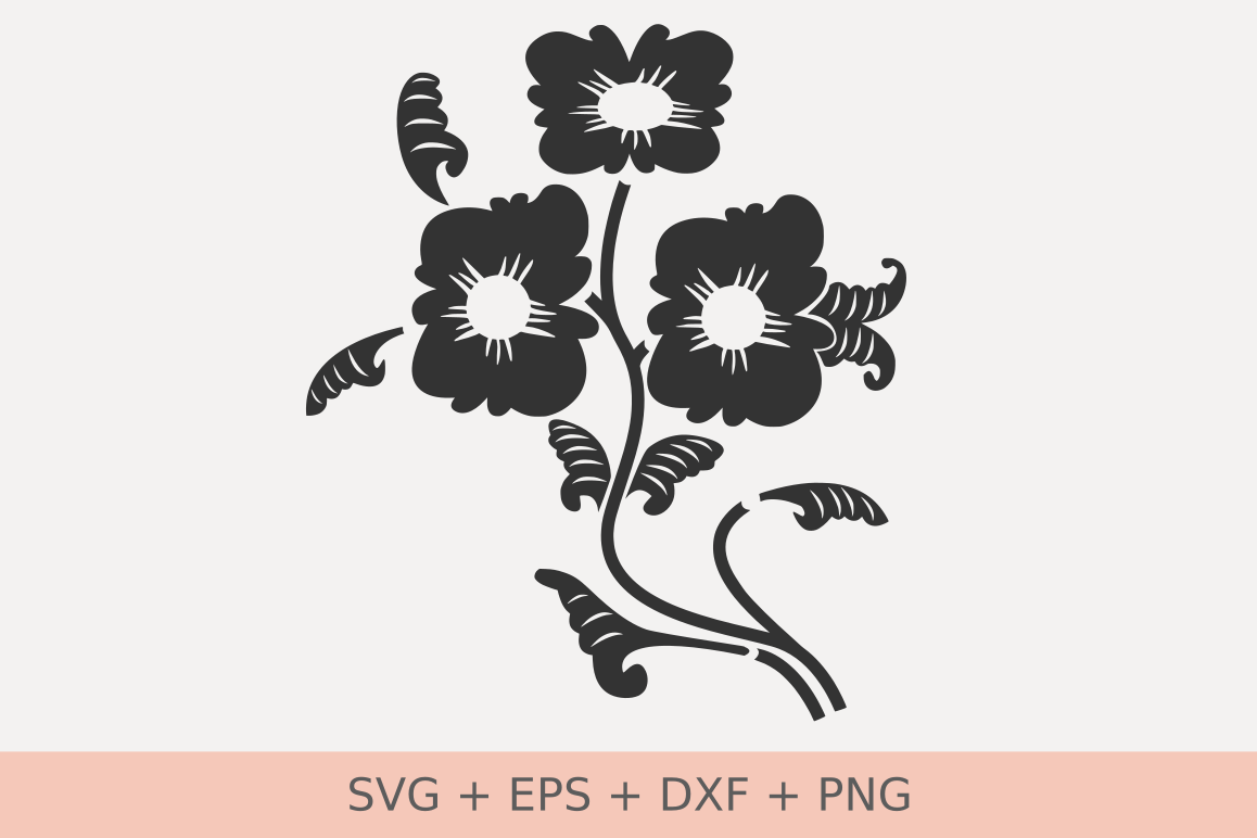 Flowers Silhouette example image 1